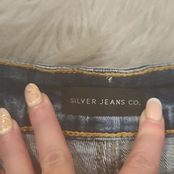 Silver‎ jeans Co mens sure thing jean short size W36/L6.5 - Picture 3 of 8